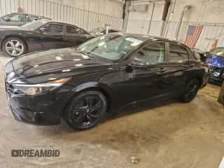 2021 Hyundai Elantra SEL z VIN 5NPLS4AG3MH025932, wystawiony jako Copart lot #86484785 z przebiegiem 52 102 mil mil oraz Szkoda całkowita • Salvage title. Historia ofert i sprzedaży dostępna na DreamBid. Obrazek 1.