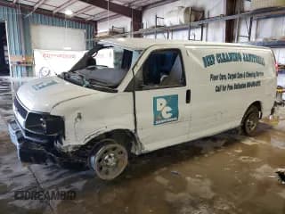 ✅ 2014 Chevrolet Express Cargo • VIN: 1GCSGAFX2E1150367 • Lot: 61915375. Listed on Copart with 115,792 mi. Free auction sales archive from the USA and detailed vehicle history report at DreamBid. Image 1.