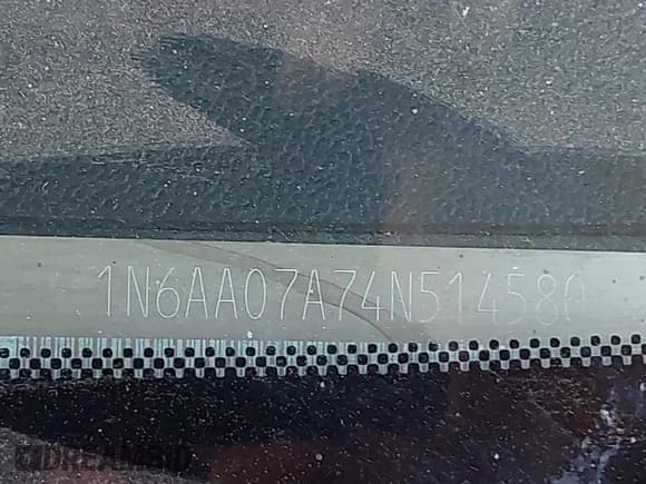 ✅ 2004 Nissan Titan XE • VIN: 1N6AA07A74N514580 • Lot: 40505884. Listed on IAAI with 289,699 mi. Free auction sales archive from the USA and detailed vehicle history report at DreamBid. Image 9.