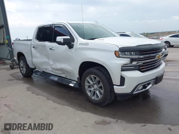 ✅ 2020 Chevrolet Silverado 1500 High Country • VIN: 3GCUYHET3LG401392 • Lot: 43325251. Listed on IAAI with 56,094 mi. Free auction sales archive from the USA and detailed vehicle history report at DreamBid. Image 1.