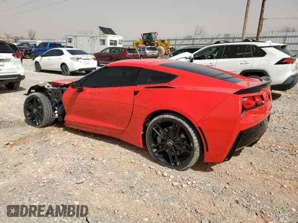 ✅ 2015 Chevrolet Corvette 1LT • VIN: 1G1YA2D74F5117037 • Lot: 49231505. Listed on Copart with 50,488 mi. Free auction sales archive from the USA and detailed vehicle history report at DreamBid. Image 2.