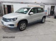✅ 2012 Volkswagen Tiguan SE • VIN: WVGAV7AX7CW545197 • Lot: 42480692. Listed on IAAI with 81,335 mi. Free auction sales archive from the USA and detailed vehicle history report at DreamBid. Image 2.