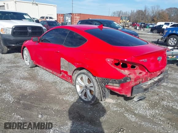 ✅ 2011 Hyundai Genesis Coupe • VIN: KMHHT6KD7BU043674 • Lot: 41418344. Wystawiony na IAAI z przebiegiem 141 204 mil. Bezpłatny archiwum sprzedaży aukcyjnych z USA i szczegółowy raport historii pojazdu na DreamBid. Zdjęcie 3.