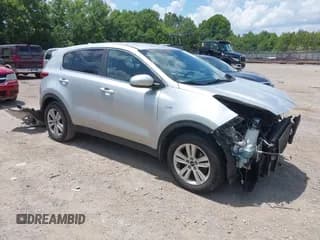 ✅ 2018 Kia Sportage LX • VIN: KNDPMCAC9J7448260 • Lot: 42717419. Wystawiony na IAAI z przebiegiem 125 174 mil. Bezpłatny archiwum sprzedaży aukcyjnych z USA i szczegółowy raport historii pojazdu na DreamBid. Zdjęcie 1.