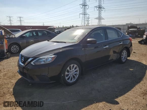✅ 2018 Nissan Sentra SV • VIN: 3N1AB7AP1JY273140 • Lot: 81031375. Listed on Copart with 102,189 mi. Free auction sales archive from the USA and detailed vehicle history report at DreamBid. Image 1.