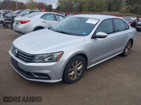 ✅ 2018 Volkswagen Passat S • VIN: 1VWAA7A37JC001792 • Lot: 43584307. Listed on IAAI with 232,528 mi. Free auction sales archive from the USA and detailed vehicle history report at DreamBid. Image 2.