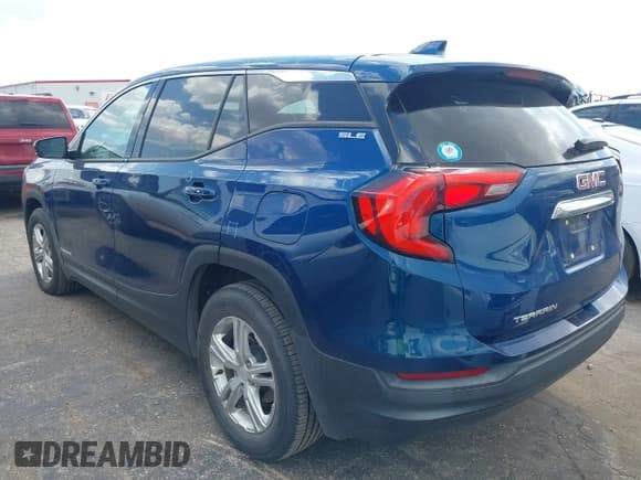 ✅ 2020 GMC Terrain SLE • VIN: 3GKALMEV1LL167163 • Lot: 42921832. Listed on IAAI with 53,887 mi. Free auction sales archive from the USA and detailed vehicle history report at DreamBid. Image 3.