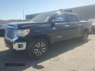 ✅ 2017 Toyota Tundra Limited • VIN: 5TFHY5F18HX672464 • Lot: 48053665. Listed on Copart with 48,119 mi. Free auction sales archive from the USA and detailed vehicle history report at DreamBid. Image 1.