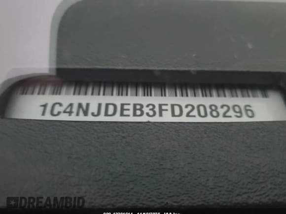 ✅ 2015 Jeep Compass High Altitude • VIN: 1C4NJDEB3FD208296 • Лот: 43291611. Опубликован ранее на IAAI с пробегом 106 078 миль. Бесплатный доступ к архиву аукционных продаж из США и подробный отчёт об истории автомобиля на DreamBid. Изображение 9.