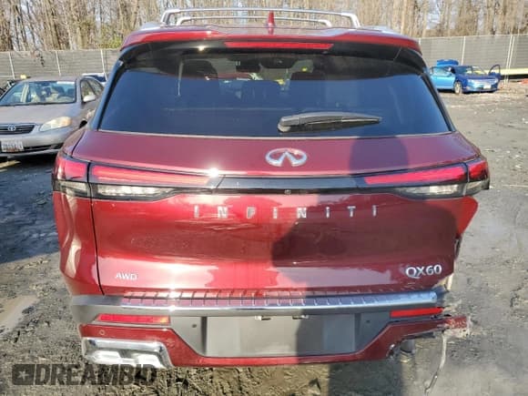 ✅ 2022 Infiniti QX60 Sensory • VIN: 5N1DL1GS3NC340945 • Lot: 84921684. Wystawiony na Copart z przebiegiem 47 622 mil. Bezpłatny archiwum sprzedaży aukcyjnych z USA i szczegółowy raport historii pojazdu na DreamBid. Zdjęcie 6.