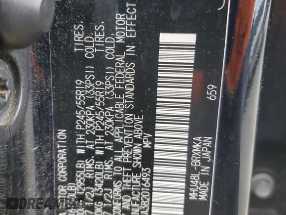 ✅ 2008 Toyota Highlander Limited • VIN: JTEEW44A382016493 • Lot: 87471555. Listed on Copart with 140,397 mi. Free auction sales archive from the USA and detailed vehicle history report at DreamBid. Image 13.