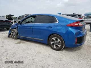 2018 Hyundai Ioniq SEL с VIN KMHC75LCXJU065973, выставлен на аукционе Copart как лот 65182494 с пробегом 107 005 миль миль и Списание • Salvage title. История ставок и продаж доступна на DreamBid. Изображение 2.