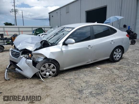 2009 Hyundai Elantra GLS z VIN KMHDU46DX9U688971, wystawiony jako Copart lot #69621965 z przebiegiem Nie podano mil oraz Szkoda całkowita • Salvage title. Historia ofert i sprzedaży dostępna na DreamBid. Obrazek 1.