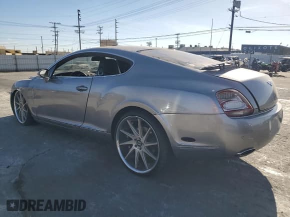 ✅ 2005 Bentley Continental GT GT • VIN: SCBCR63W65C025225 • Lot: 81644934. Listed on Copart with Not provided. Free auction sales archive from the USA and detailed vehicle history report at DreamBid. Image 2.