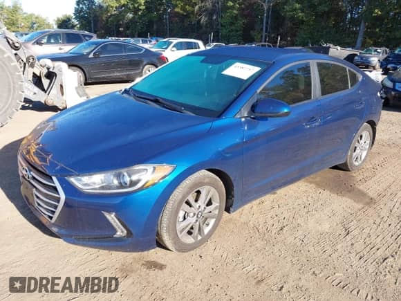 2017 Hyundai Elantra SE z VIN 5NPD84LF9HH058625, wystawiony jako IAAI lot #43387757 z przebiegiem 106 949 mil mil oraz . Historia ofert i sprzedaży dostępna na DreamBid. Obrazek 2.