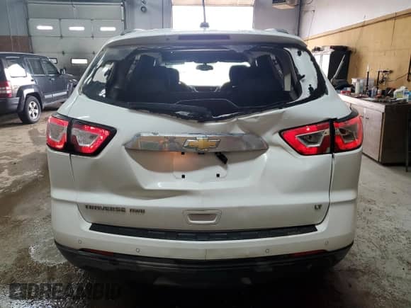 2017 Chevrolet Traverse LT z VIN 1GNKVHKDXHJ196941, wystawiony jako Copart lot #67199035 z przebiegiem 143 548 mil mil oraz Czysty tytuł • Clean title. Historia ofert i sprzedaży dostępna na DreamBid. Obrazek 6.