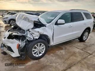 ✅ 2021 Dodge Durango SXT • VIN: 1C4RDHAG9MC884367 • Lot: 69874385. Wystawiony na Copart z przebiegiem 44 782 mil. Bezpłatny archiwum sprzedaży aukcyjnych z USA i szczegółowy raport historii pojazdu na DreamBid. Zdjęcie 1.