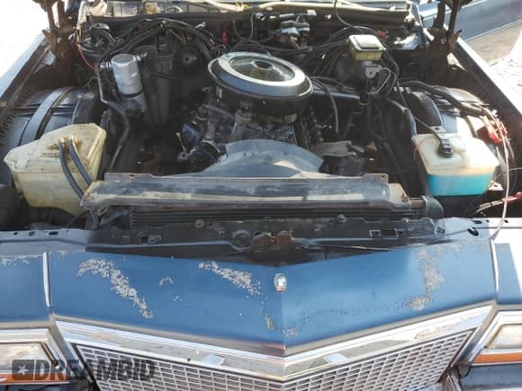 ✅ 1988 Cadillac Brougham • VIN: 1G6DW51Y3JR758531 • Lot: 65984095. Listed on Copart with 75,087 mi. Free auction sales archive from the USA and detailed vehicle history report at DreamBid. Image 11.