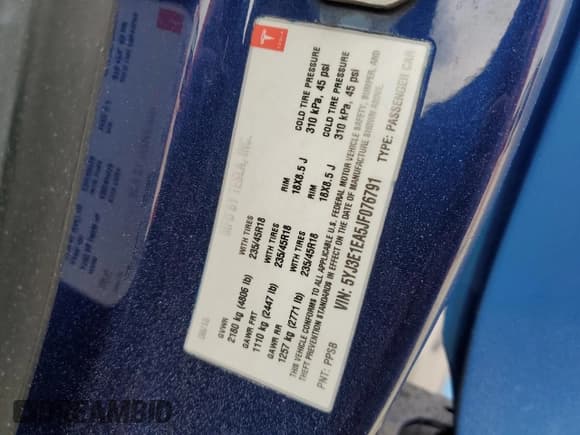 ✅ 2018 Tesla Model 3 Long Range Battery • VIN: 5YJ3E1EA5JF076791 • Lot: 87072535. Wystawiony na Copart z przebiegiem 122 067 mil. Bezpłatny archiwum sprzedaży aukcyjnych z USA i szczegółowy raport historii pojazdu na DreamBid. Zdjęcie 13.