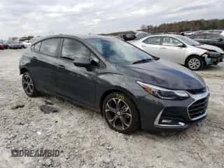 2019 Chevrolet Cruze LT z VIN 3G1BE6SM7KS551740, wystawiony jako Copart lot #67967792 z przebiegiem 54 553 mil mil oraz . Historia ofert i sprzedaży dostępna na DreamBid. Obrazek 4.