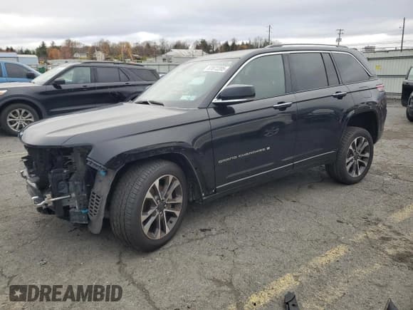 ✅ 2022 Jeep Grand Cherokee Overland • VIN: 1C4RJHDG5N8551768 • Lot: 87072205. Wystawiony na Copart z przebiegiem 42 698 mil. Bezpłatny archiwum sprzedaży aukcyjnych z USA i szczegółowy raport historii pojazdu na DreamBid. Zdjęcie 1.