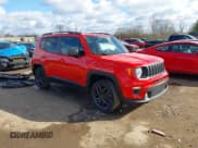 ✅ 2021 Jeep Renegade Latitude • VIN: ZACNJDBB4MPM33455 • Lot: 43762022. Wystawiony na IAAI z przebiegiem 42 868 mil. Bezpłatny archiwum sprzedaży aukcyjnych z USA i szczegółowy raport historii pojazdu na DreamBid. Zdjęcie 1.