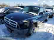 2004 Dodge Dakota with VIN 1D7GL12K74S615218, listed as a Copart auction lot 41593545 with 134,732 mi miles and Salvage title. Bid and sale history available at DreamBid. Image 1.