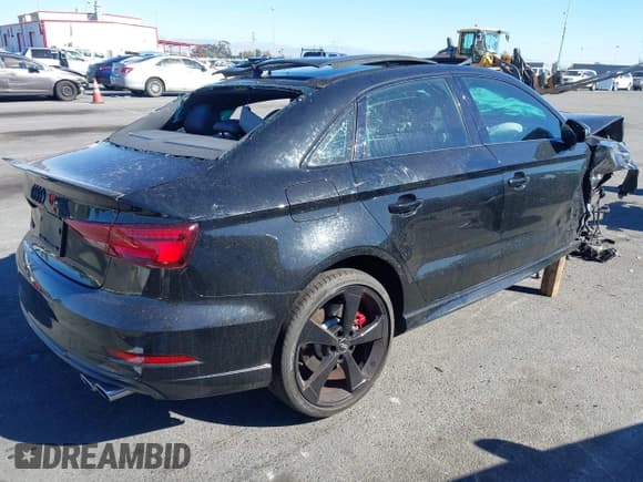 ✅ 2020 Audi S3 S line Premium Plus • VIN: WAUE1GFF4LA055408 • Lot: 43562045. Listed on IAAI with 56,881 mi. Free auction sales archive from the USA and detailed vehicle history report at DreamBid. Image 4.