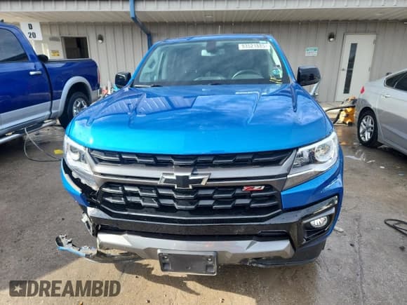 ✅ 2022 Chevrolet Colorado 4WD Z71 • VIN: 1GCGTDEN1N1315313 • Lot: 93521885. Listed on Copart with 23,768 mi. Free auction sales archive from the USA and detailed vehicle history report at DreamBid. Image 5.