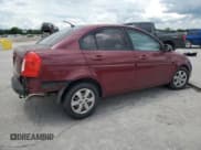 ✅ 2009 Hyundai Accent Auto GLS • VIN: KMHCN46C69U361483 • Лот: 55971525. Опубликован ранее на Copart с пробегом 159 519 миль. Бесплатный доступ к архиву аукционных продаж из США и подробный отчёт об истории автомобиля на DreamBid. Изображение 3.