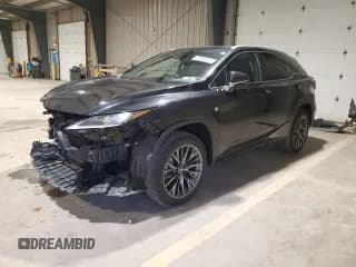 ✅ 2021 Lexus RX 350 F Sport • VIN: 2T2SZMDA7MC284758 • Lot: 93659035. Listed on Copart with 58,489 mi. Free auction sales archive from the USA and detailed vehicle history report at DreamBid. Image 1.