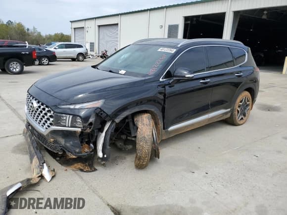 ✅ 2021 Hyundai Santa Fe Limited • VIN: 5NMS44AL2MH346487 • Лот: 48122264. Опубликован ранее на Copart с пробегом 71 954 миль. Бесплатный доступ к архиву аукционных продаж из США и подробный отчёт об истории автомобиля на DreamBid. Изображение 1.