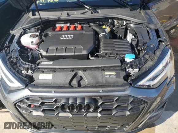 ✅ 2024 Audi S3 Premium Plus • VIN: WAUH3DGY4RA079772 • Lot: 74221214. Listed on Copart with Not provided. Free auction sales archive from the USA and detailed vehicle history report at DreamBid. Image 11.