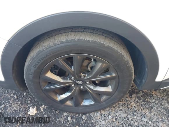 ✅ 2017 Hyundai Santa Fe Ultimate • VIN: 5XYZW4LA3HG425669 • Lot: 43610742. Listed on IAAI with 106,617 mi. Free auction sales archive from the USA and detailed vehicle history report at DreamBid. Image 17.