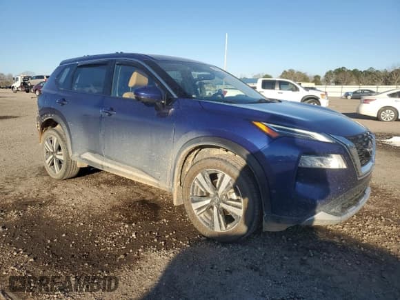 ✅ 2022 Nissan Rogue Platinum • VIN: JN8BT3DC2NW119991 • Lot: 45874835. Listed on Copart with 80,230 mi. Free auction sales archive from the USA and detailed vehicle history report at DreamBid. Image 4.