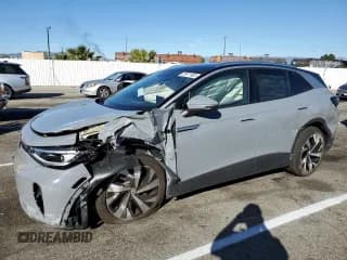 ✅ 2022 Volkswagen ID.4 Pro S • VIN: WVGKMPE26NP066417 • Лот: 39971983. Опубликован ранее на Copart с пробегом Не указан. Бесплатный доступ к архиву аукционных продаж из США и подробный отчёт об истории автомобиля на DreamBid. Изображение 1.