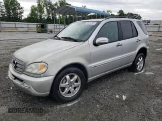 ✅ 2003 Mercedes-Benz M 500 • VIN: 4JGAB75E63A408184 • Lot: 59100705. Listed on Copart with 187,530 mi. Free auction sales archive from the USA and detailed vehicle history report at DreamBid. Image 1.