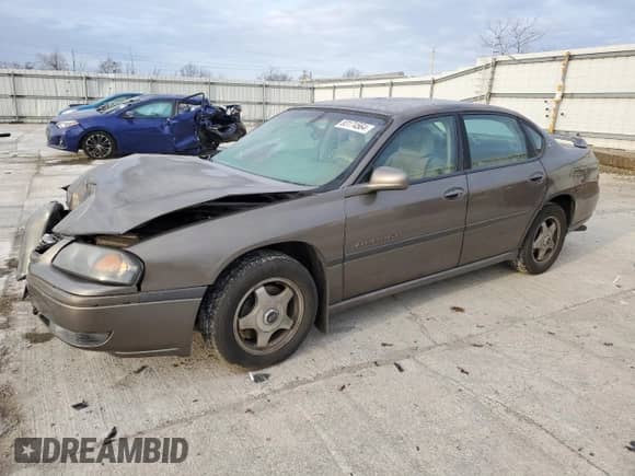 ✅ 2002 Chevrolet Impala LS • VIN: 2G1WH55K129164949 • Лот: 83174564. Размещён на Copart с пробегом 126 069 миль миль. Получите бесплатный доступ к архиву аукционных продаж из США и посмотрите подробный отчёт об истории автомобиля на DreamBid. Изображение 1.