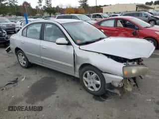 2004 Hyundai Elantra GLS z VIN KMHDN46D34U885437, wystawiony jako Copart lot #78289994 z przebiegiem 140 182 mil mil oraz Szkoda całkowita • Salvage title. Historia ofert i sprzedaży dostępna na DreamBid. Obrazek 4.