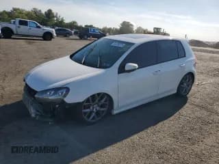 ✅ 2013 Volkswagen Golf GTI Autobahn • VIN: WVWGD7AJ1DW135171 • Lot: 84725075. Listed on Copart with 122,528 mi. Free auction sales archive from the USA and detailed vehicle history report at DreamBid. Image 1.