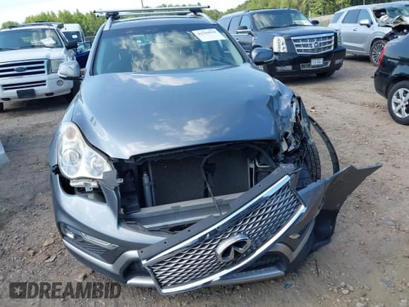 ✅ 2017 Infiniti QX50 • VIN: JN1BJ0RR4HM403378 • Lot: 42559918. Listed on IAAI with 106,469 mi. Free auction sales archive from the USA and detailed vehicle history report at DreamBid. Image 13.