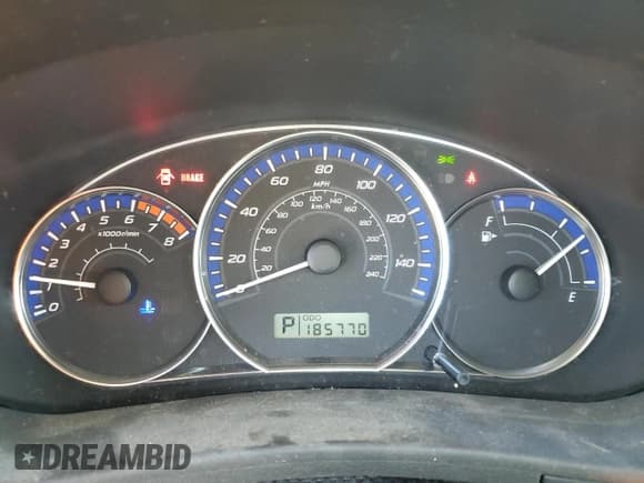 ✅ 2010 Subaru Forester X Limited • VIN: JF2SH6DC1AH795640 • Lot: 55687685. Listed on Copart with 185,770 mi. Free auction sales archive from the USA and detailed vehicle history report at DreamBid. Image 9.