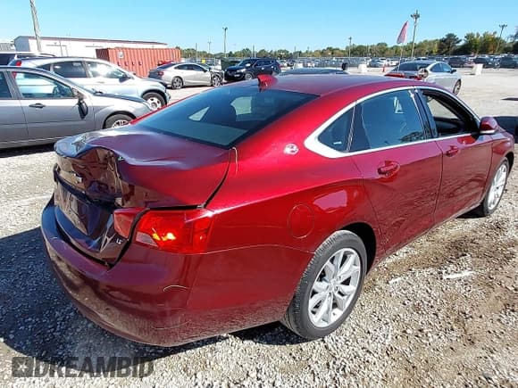 ✅ 2017 Chevrolet Impala LT • VIN: 1G1105S34HU186387 • Лот: 43419728. Опубликован ранее на IAAI с пробегом 150 311 миль. Бесплатный доступ к архиву аукционных продаж из США и подробный отчёт об истории автомобиля на DreamBid. Изображение 4.