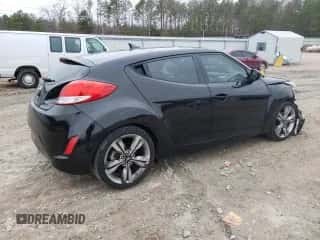 2017 Hyundai Veloster z VIN KMHTC6AD1HU316967, wystawiony jako Copart lot #70850482 z przebiegiem 52 846 mil mil oraz . Historia ofert i sprzedaży dostępna na DreamBid. Obrazek 3.