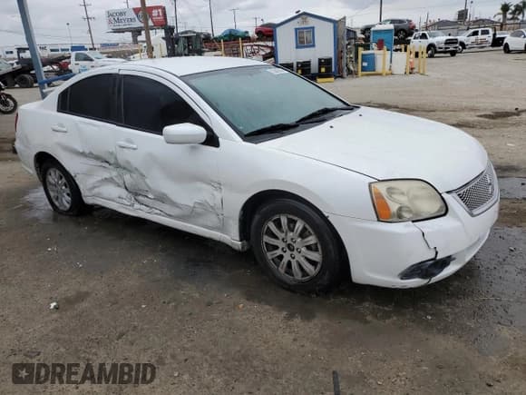 ✅ 2012 Mitsubishi Galant FE • VIN: 4A32B2FF8CE023718 • Lot: 53543365. Listed on Copart with 122,667 mi. Free auction sales archive from the USA and detailed vehicle history report at DreamBid. Image 4.