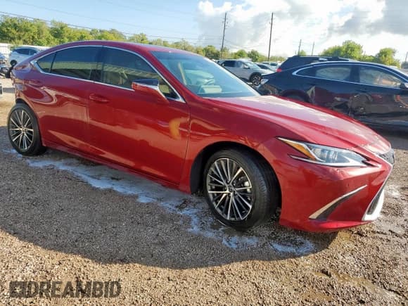 ✅ 2025 Lexus ES 350 • VIN: 58ADZ1B16SU191880 • Lot: 72016655. Listed on Copart with 15,590 mi. Free auction sales archive from the USA and detailed vehicle history report at DreamBid. Image 4.