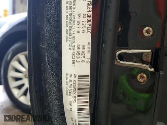 ✅ 2012 Chrysler 300 • VIN: 2C3CCAAG5CH188783 • Lot: 92071755. Wystawiony na Copart z przebiegiem 105 242 mil. Bezpłatny archiwum sprzedaży aukcyjnych z USA i szczegółowy raport historii pojazdu na DreamBid. Zdjęcie 12.