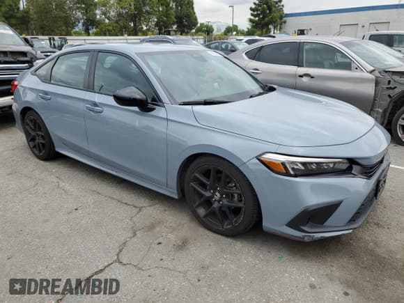 ✅ 2023 Honda Civic Sport • VIN: 2HGFE2F57PH513098 • Lot: 93902855. Listed on Copart with 65,129 mi. Free auction sales archive from the USA and detailed vehicle history report at DreamBid. Image 4.