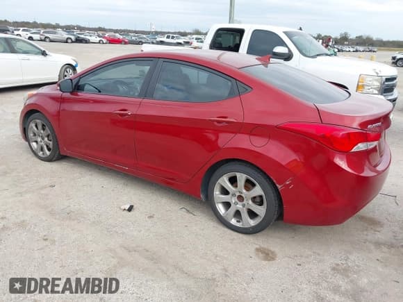 ✅ 2011 Hyundai Elantra GLS • VIN: KMHDH4AE1BU109960 • Lot: 43816164. Listed on IAAI with 333,098 mi. Free auction sales archive from the USA and detailed vehicle history report at DreamBid. Image 3.