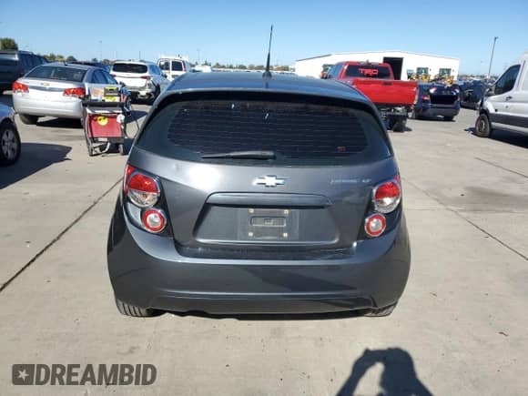 2013 Chevrolet Sonic LT with VIN 1G1JC6SG6D4230173, listed as a Copart auction lot 82782885 with 190,906 mi miles and Salvage title. Bid and sale history available at DreamBid. Image 6.